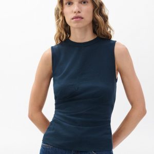 Mica Wrap Tank Salute