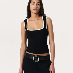 Irina Sport Tank Top Black
