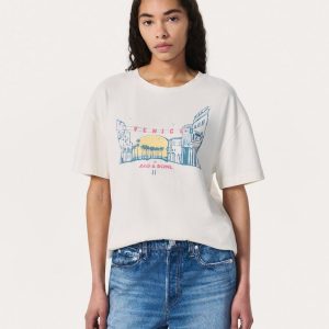 Venice Graphic T Shirt Chalk