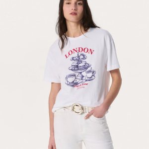 London Graphic T Shirt White
