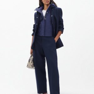 Vicky Tailored Barrel Pants Sapphire Blue