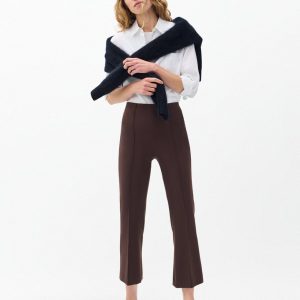 Irina Kick Flare Pants Coffee