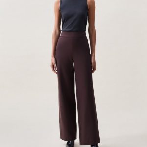 Iris Wide-Leg Pants Espresso