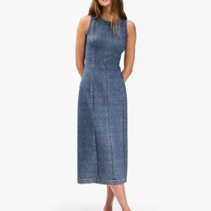 Miramar Olivia Midi Dress Woodside