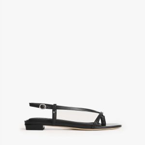Giselle Strappy Sandals Black