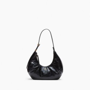 Hudson Leather Hobo Black