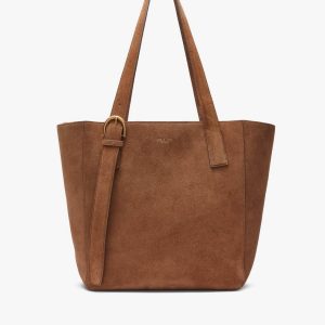 Parker Suede Tote Golden Brown