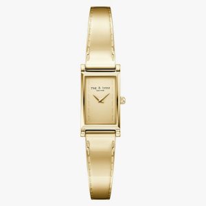 Eloise Bangle Watch, 17mm Gold