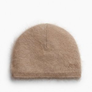 Jada Brushed Cashmere Beanie Mink