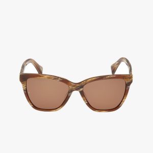 Kate Square Sunglasses Amber Brown