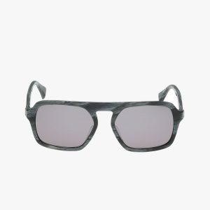Marcus Square Aviator Sunglasses Grey Smoke
