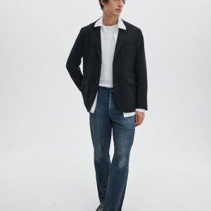 Miramar Fit 4 Track Pants Empire with Indigo Stripe
