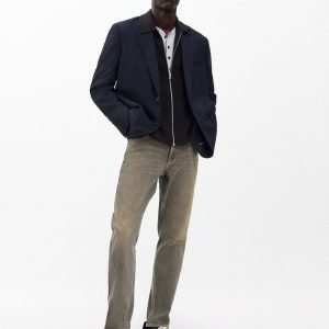Fit 3 Athletic Jeans Grey Olive