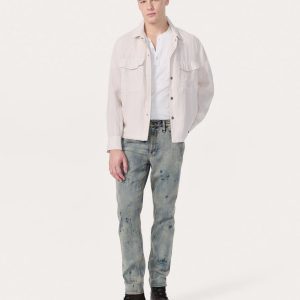 Fit 2 Slim Jeans Worn Bleach