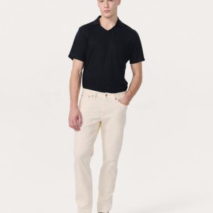 Fit 3 Athletic Jeans Ecru