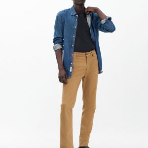 Fit 2 Stretch Twill Chinos Bark Brown