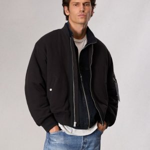 Menston Bomber Jacket Black