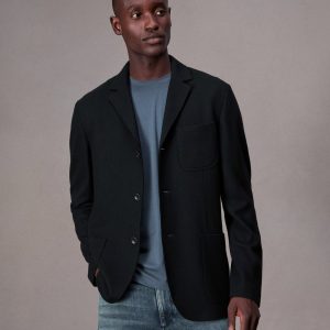 Achilles Wool Cardigan Black