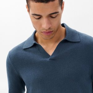 Downing Cashmere Polo Ombre