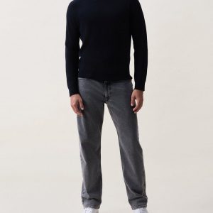 Vinny Wool-Cashmere Sweater Black
