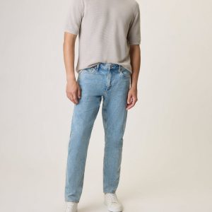 Lewis Cotton Short Sleeve Crew Storm