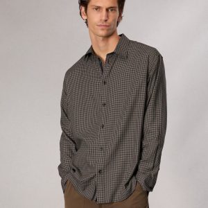 Matthew Plaid Shirt Green Plai
