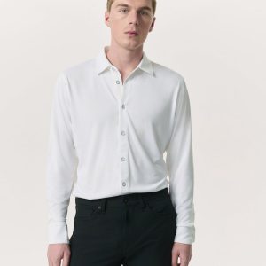 Tomlin Tech Jersey Shirt White