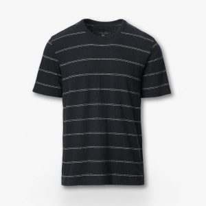Classic Striped T Shirt Black
