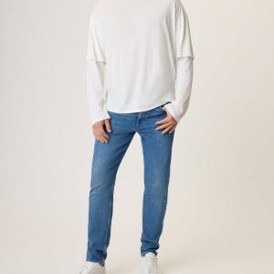 Double Layer T Shirt Ivory