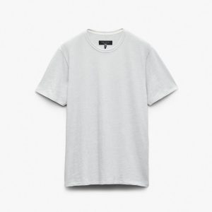 Classic Flame T Shirt Grey Ice