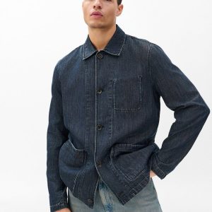 Evan Denim Chore Jacket Indigo