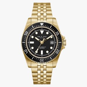 Rowan Automatic Bracelet Watch, 42mm Gold