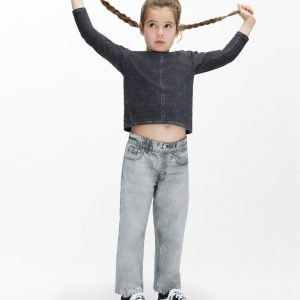 Mini Miramar Wide-Leg Pants Icy Grey